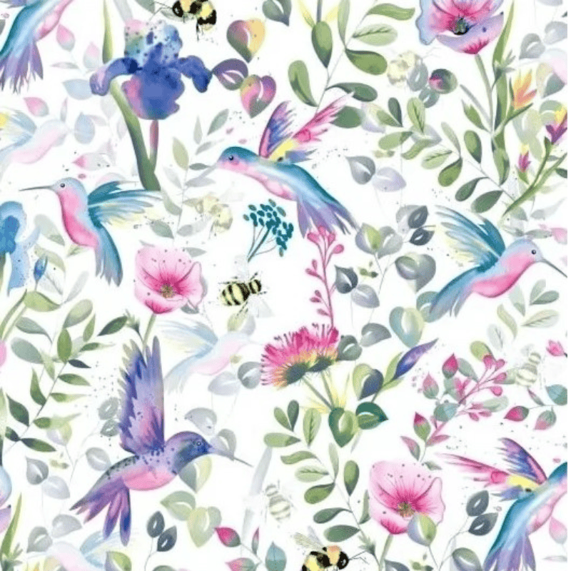 Colibris-nature-floral-fleuri-oiseaux-coloré